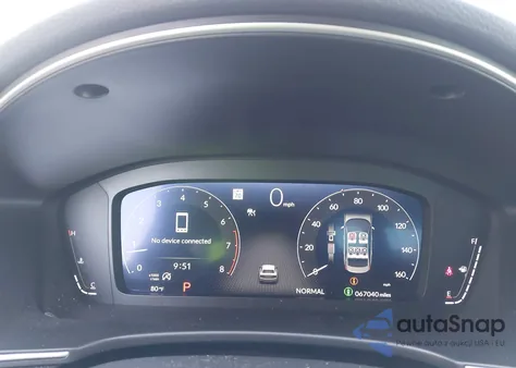 2023 Honda Civic Touring из США, поврежденный, VIN 2HGFE1F97PH321032